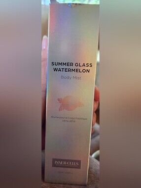 Inner Cells Summer Glass Watermelon Body Mist 4.5 fl oz NIB